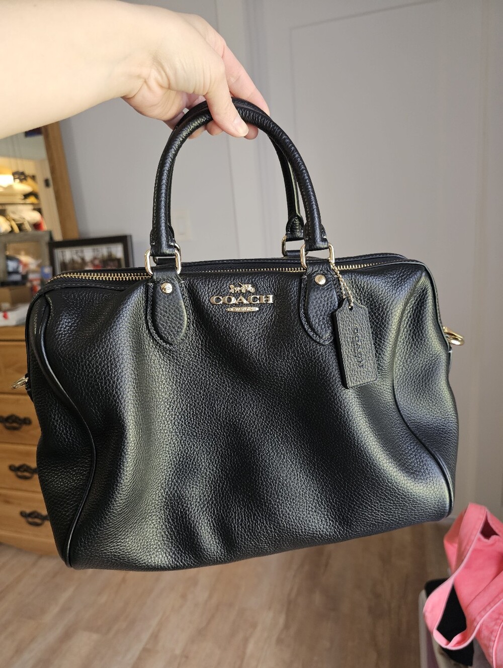 Large Coach Rowan Satchel, Soft Version